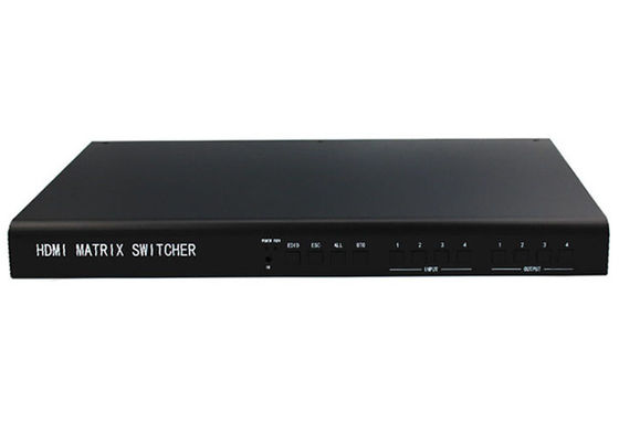 4 w 4 wyjścia Matrix LCD Kontroler ściany wideo HDMI1.3 Protokół HDPC1.3