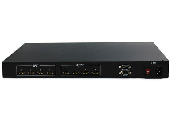 4 w 4 wyjścia Matrix LCD Kontroler ściany wideo HDMI1.3 Protokół HDPC1.3