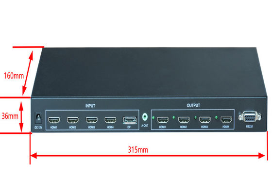 Przełącznik matrycowy 4x4 HDMI