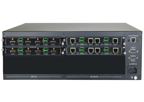 Bezproblemowy przełącznik matrycy wideo EDID 4K 8 Wejście HDMI 8 Wyjście HDBaseT