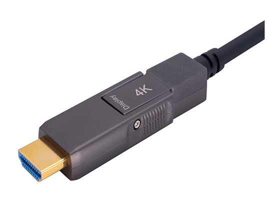 Opancerzony kabel optyczny HDMI 2.0 Konstrukcja ze stali nierdzewnej 200CU