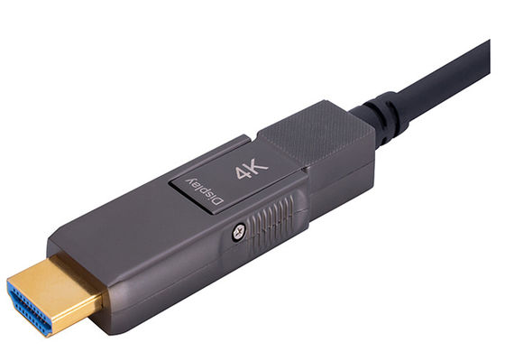 Opancerzony aktywny kabel światłowodowy 200CU 4k HDMI typu D do typu D