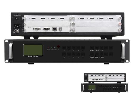 Modułowy kontroler ściany wideo HDMI 2x2 1x2 2x1 4 Wejście 4 Wyjście