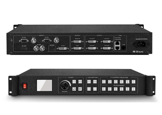 4 kontroler ściany wideo Windows LED z lokalnym monitorowaniem podglądu Ethernet