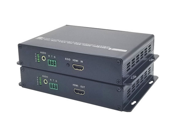 Port RS232 HDMI Video Extender 1920x1200 3Gbps przez światłowód