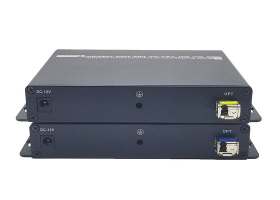 Port RS232 HDMI Video Extender 1920x1200 3Gbps przez światłowód