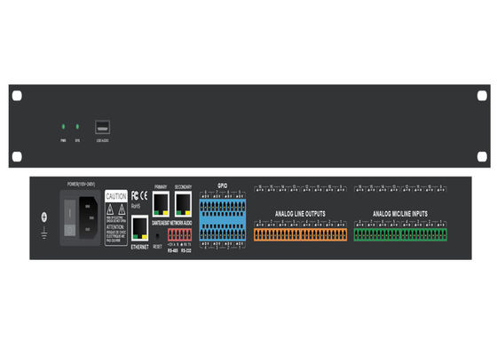 Korneff Amplified Instrument Dante Controller Cyfrowy procesor sygnału Mac