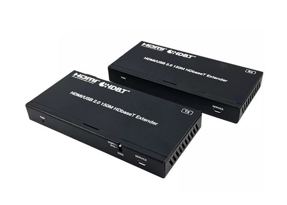 18Gbps HDBaseT HDMI2.0 150-metrowy przedłużacz wideo HD z USB 2.0