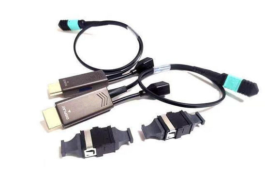 Kabel światłowodowy HDMI do transmisji na duże odległości z standardowym złączem MPO