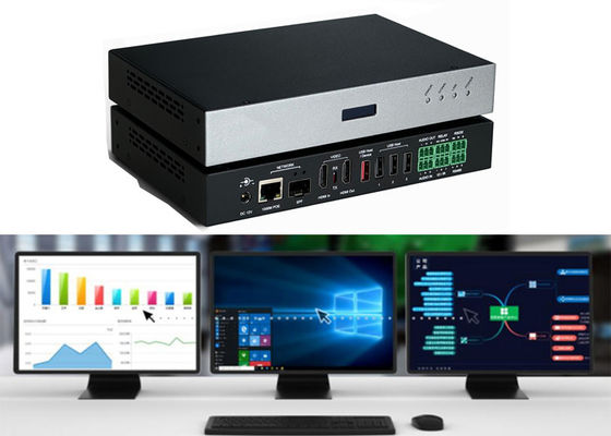 2K IP KVM Matrix Switcher z przełączaniem wielu urządzeń opartym na matrycy