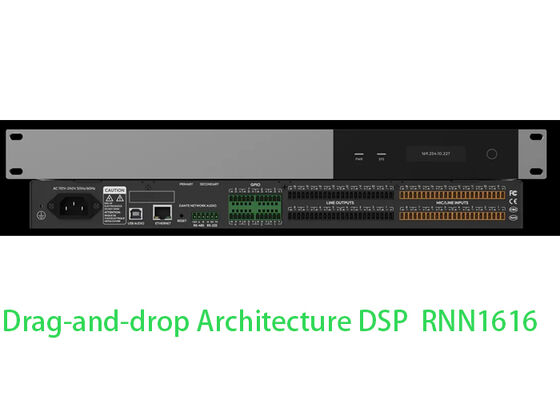16x16 DSP Matrix Sala konferencyjna DSP Audio Matrix Procesor