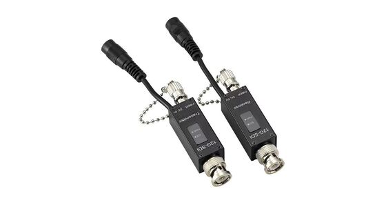 Przedłużacz światłowodowy 12G-SDI z zasięgiem transmisji 10 km, przepustowością danych 11,88 Gb/s i kompaktową metalową obudową