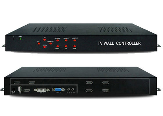 Kontroler ściany wideo 1 na 6 wyjść HDMI Mnożenie matrycy 2x3 2x2