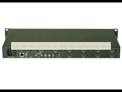 LCD Video Wall Controller with HDMI, DVI, and DisplayPort Inputs